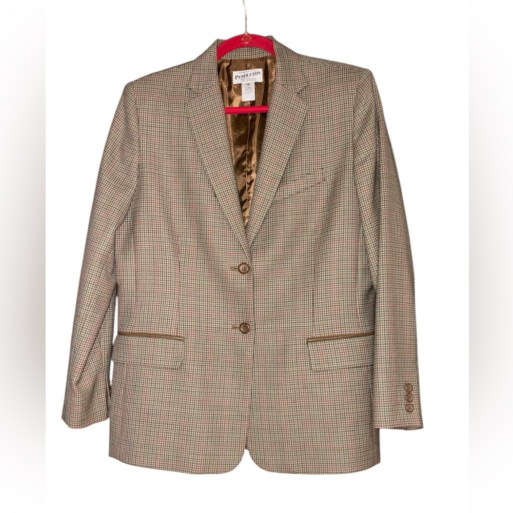 Pendleton Women's Checkered Blazer